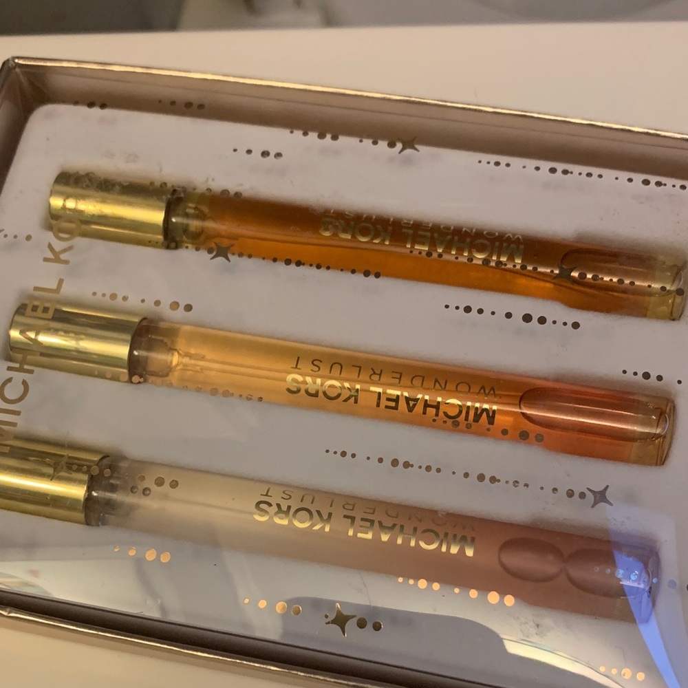 Michael Kors Women's Fragrance Trio - Gold, Tan, Cream